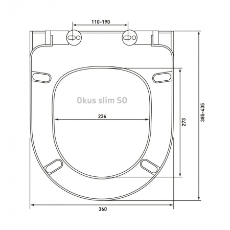 Крышка-сиденье для унитаза Vitra Universal 801-003-019