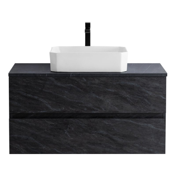 Тумба под раковину Cezares Molvenio 46 100 MOLVENO 46-100-2C-SO-ANTR антрацит
