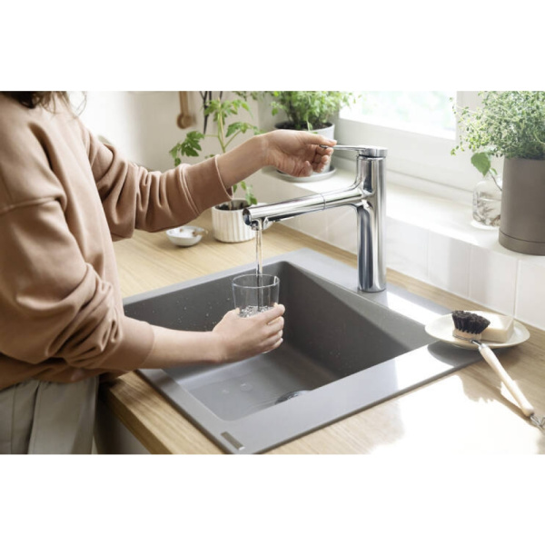Смеситель для кухни hansgrohe Zesis M33 74804000