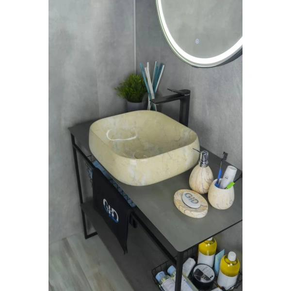 Раковина 45x40 см GID Stone Edition Mnc188