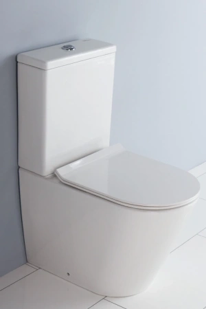 Чаша напольного безободкового унитаза BelBagno Flay-R BB007CPR