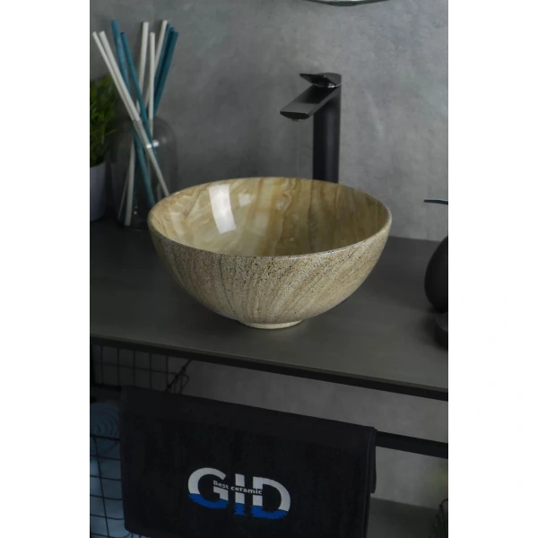 Раковина 32x32 см GID Stone Edition Mnc488