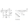 Раковина 60x47 см Villeroy & Boch Subway 3.0 4A706L01