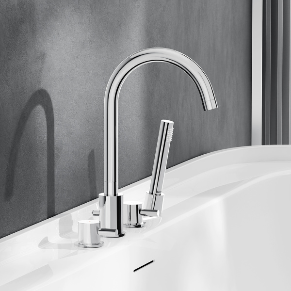 Смеситель на борт ванны Damixa Scandinavian Pure 360400000