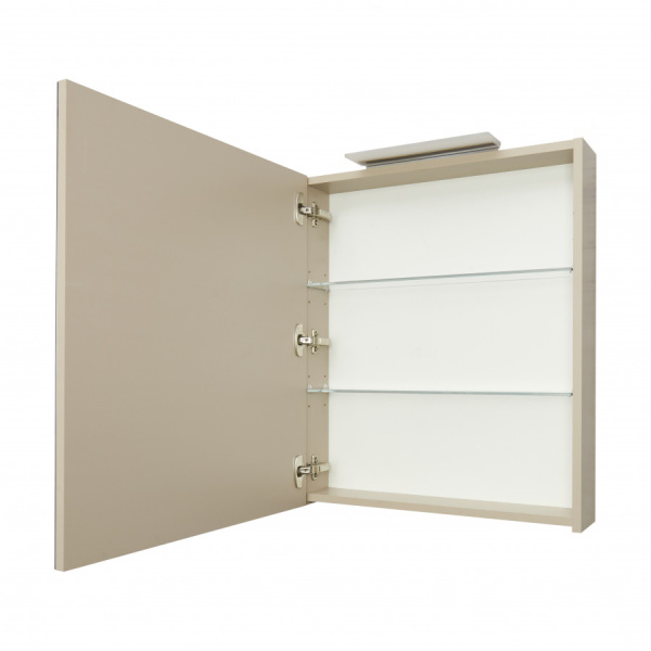 Зеркальный шкаф Roca Oleta 60 левый A857645515 капучино