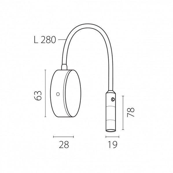 Бра Lightstar Omega 200134