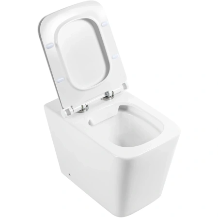 Приставной безободковый унитаз BelBagno Ardente-R BB003CBR