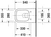 Унитаз подвесной Duravit Happy D.2 (2222098900)