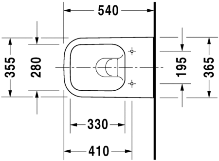 Унитаз подвесной Duravit Happy D.2 (2222098900)