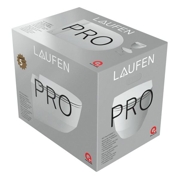 Унитаз подвесной Laufen Pro 8.6695.7.000.000.1 с сиденьем