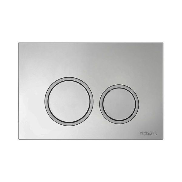 Инсталляция для унитаза Tece TECEspring R S401101 с клавишей смыва хром глянцевый