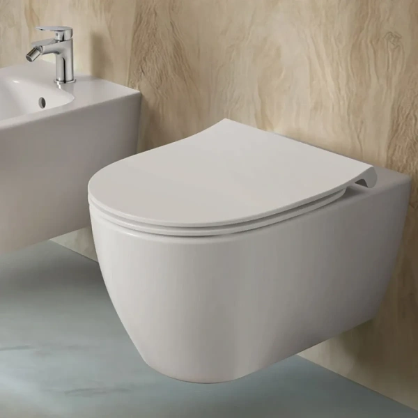 Унитаз подвесной Ideal Standard I.Life O HydroTwist T568001 безободковый, торнадо, белый