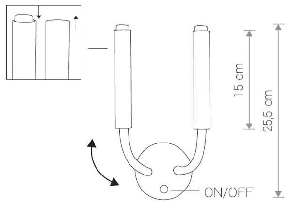 Бра Nowodvorski Stalactite 8354
