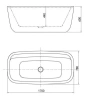 Акриловая ванна Aquanet Fine 170х78 260051 белый