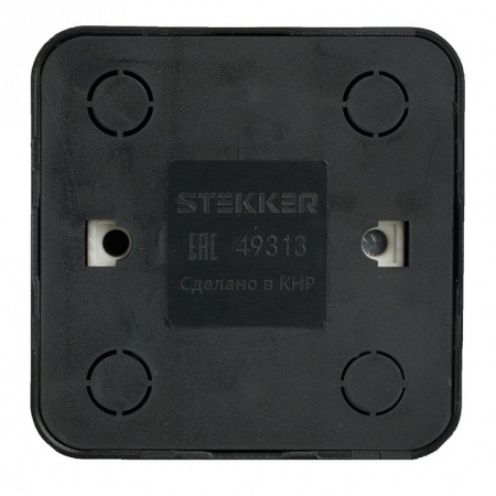 Розетка без заземления Stekker София 49313