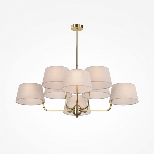 Люстра на штанге Maytoni Модесто MOD360PL-08BS