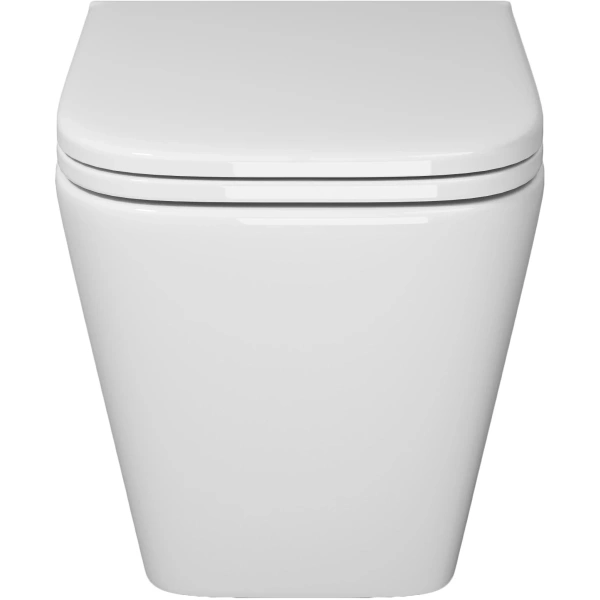 Унитаз подвесной Niagara Atrio NG-9303 безободковый, с сиденьем микролифт, белый