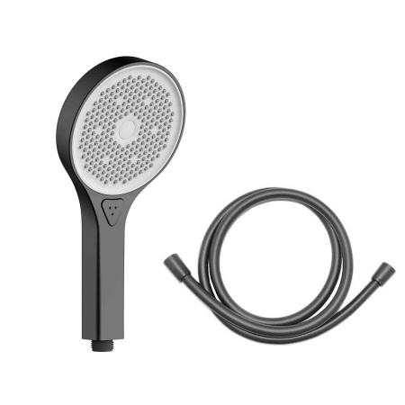 Душевой комплект Vincea VSFW-422T2GM вороненная сталь