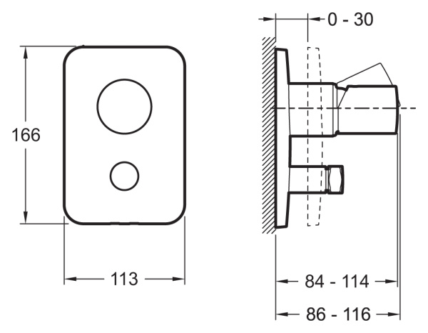 Смеситель Jacob Delafon Toobi E98719-CP
