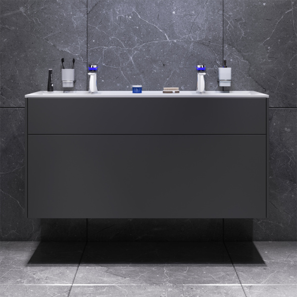 Тумба под раковину AM.PM Inspire V2.0 M50AFHX1203GM 120 см графит матовый
