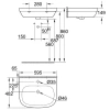 Раковина 59,9x48,2 см Grohe Euro Ceramic 3933500H