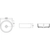 Раковина 36x36 см Isvea Infinity 10NF65036-2P