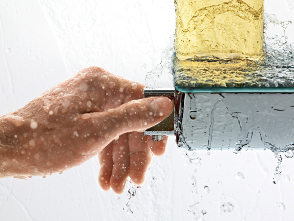 Смеситель для ванны hansgrohe Ecostat 13141400