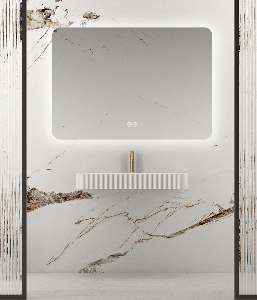 Зеркало Vincea 120x80 VLM-3BE120-2 с подсветкой и сенсорным выключателем