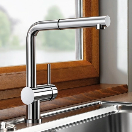 Смеситель для кухонной мойки Grohe Minta 32168DC0 суперсталь