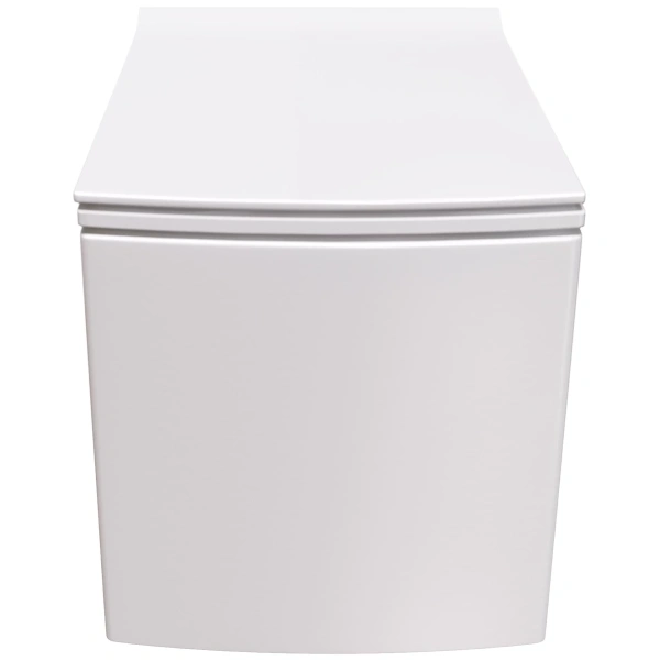 Унитаз подвесной Grossman GR-4460S безободковый, с сиденьем микролифт, белый