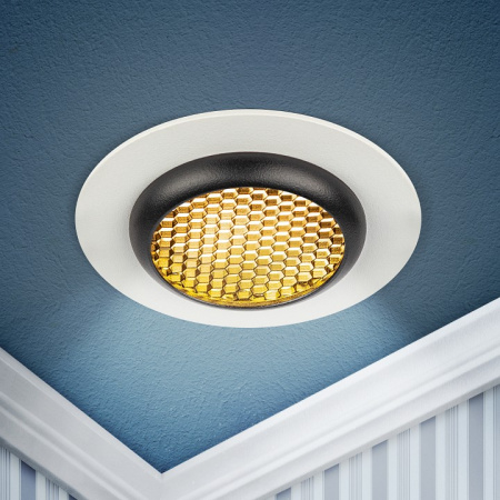 Встраиваемый светильник Эра KL109 WH/BK