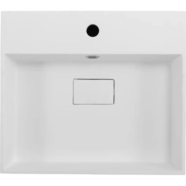 Раковина Cezares Premium 50262 51x45 см, накладная, белый матовый
