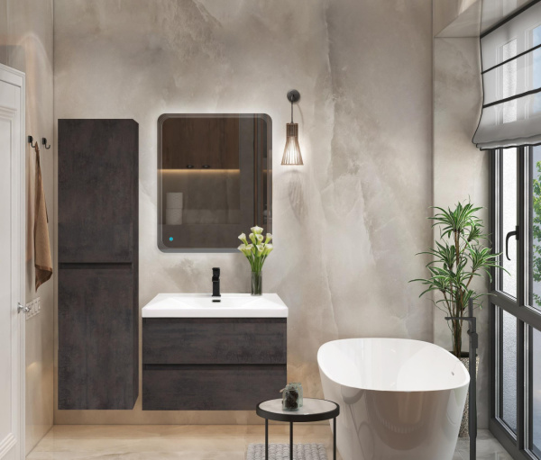 Пенал Cezares Molnevo 40 MOLVENO-1600-2A-SC-OSS черный