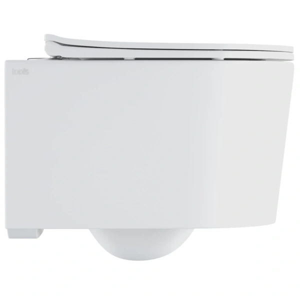Унитаз подвесной IDDIS Stone STORDSEi25 безободковый, с сиденьем микролифт, белый