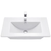 Раковина 75x47 см Акватон Quadro 1AX171WBXX000