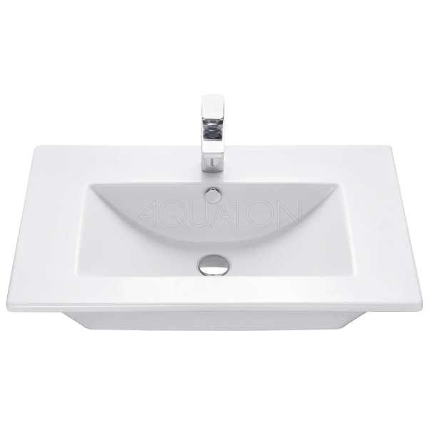 Раковина 75x47 см Акватон Quadro 1AX171WBXX000
