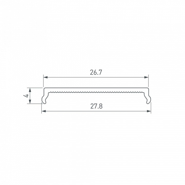 Рассеиватель Arlight OPAL 062252