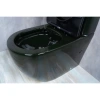Унитаз-компакт GID Tr2177BL безободковый, с сиденьем, черный глянец