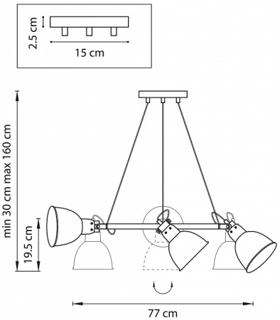 Подвесная люстра Lightstar Acrobata 761164