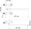 Смеситель для ванны WasserKRAFT Amper 2902L