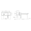 Смеситель для раковины Jacob Delafon Stance E9106-CP