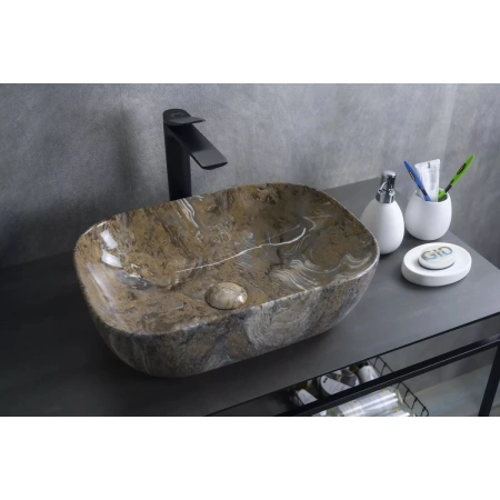 Раковина 42x32,5 см GID Stone Edition Mnc333T