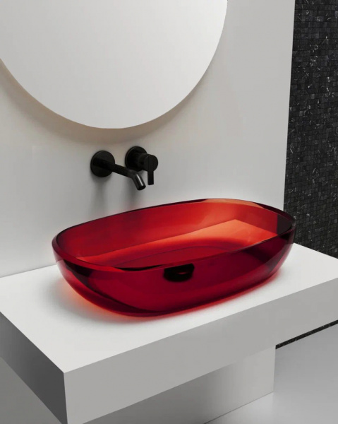 Раковина Abber Kristall AT2805Rubin рубин