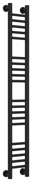 Полотенцесушитель водяной Сунержа Богема+ прямая 1200х150 31-0220-1215 матовый черный