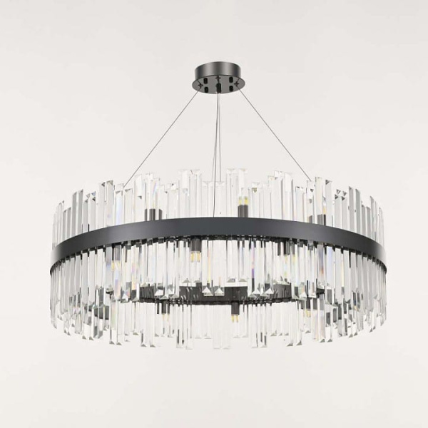 Подвесная люстра Arte Milano Белладжо 440110.840.24.G9.E1 BK