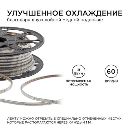 Лента светодиодная OGM  O17-01