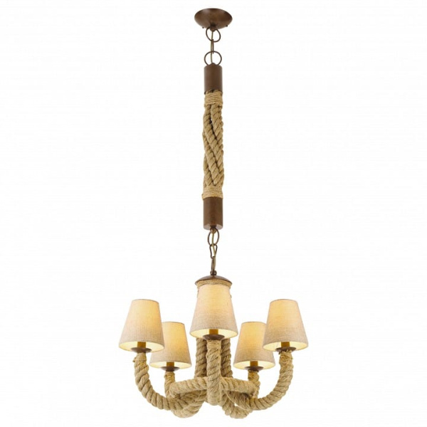 Подвесная люстра Arte Lamp Corda A8958LM-5BR
