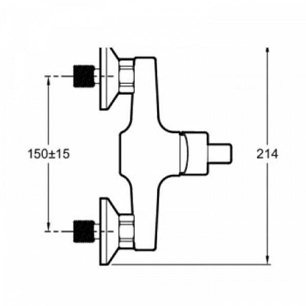 Смеситель для душа Jacob Delafon EO E24159RU-CP хром