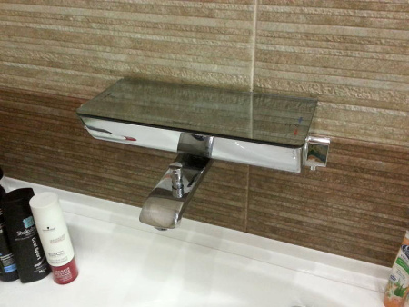 Смеситель для ванны hansgrohe Ecostat 13141000