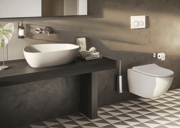 Раковина Vitra Outline Recycled 57 7991B066-0016 тауп матовый